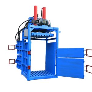 vertical hydraulic baler
